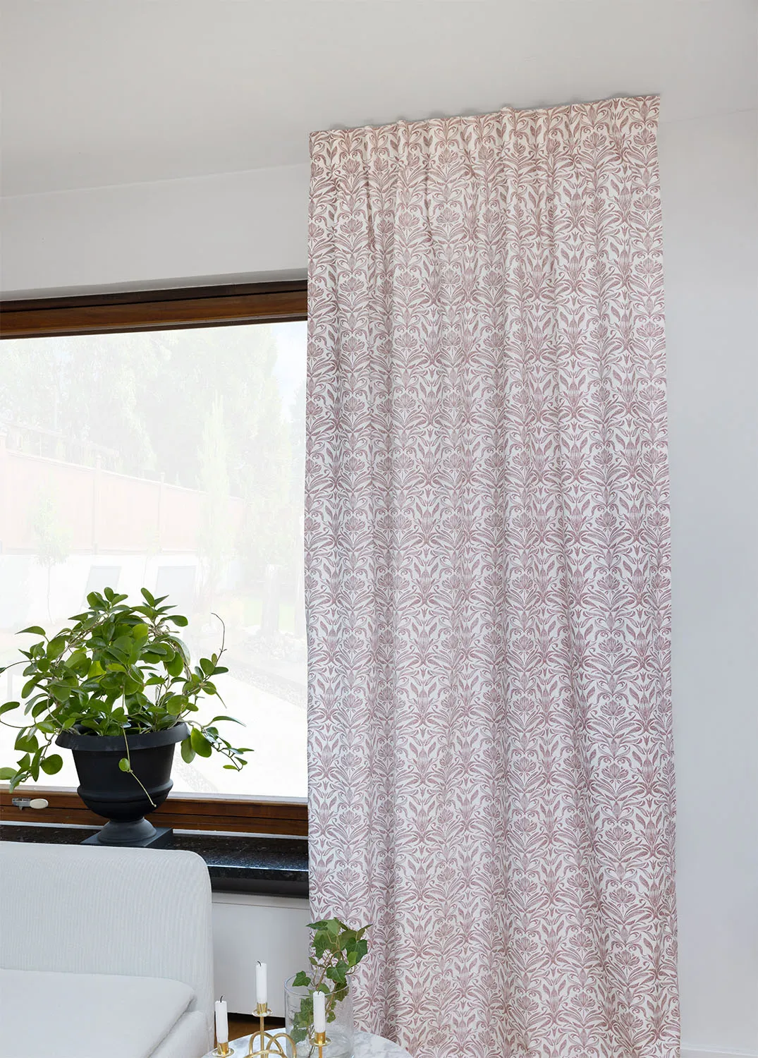 Cortinas - Cortina de algodón Viola (morado)