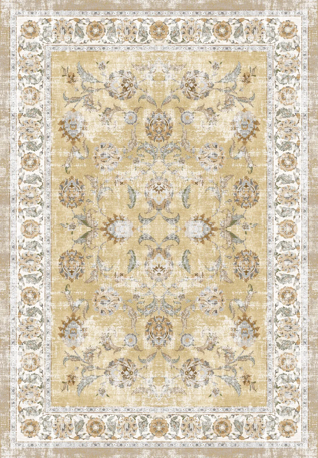 Alfombra Wilton - Adeleine (ochra)