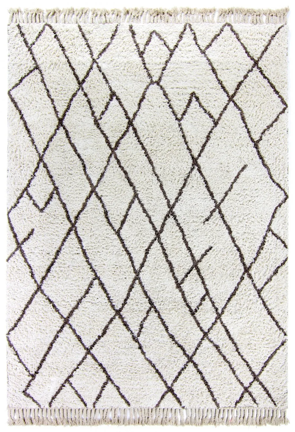 Alfombra de algodón - Akira (blanco)