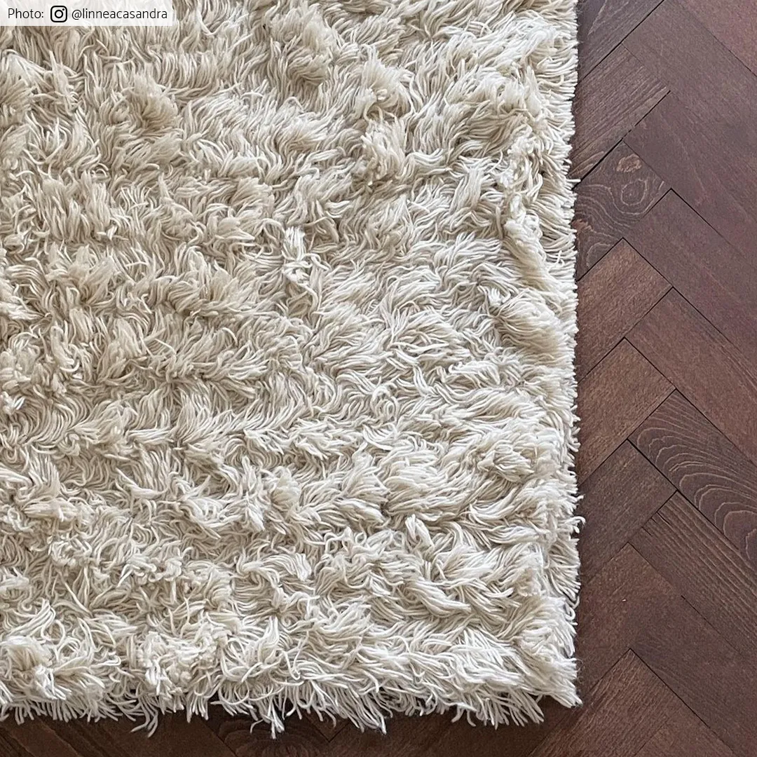 Alfombra de Lana - Aliste Wool Shaggy (alabaster gleam)