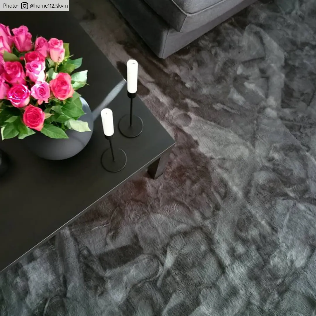 Alfombras de pelo largo - Aranga Super Soft Fur (antracita)