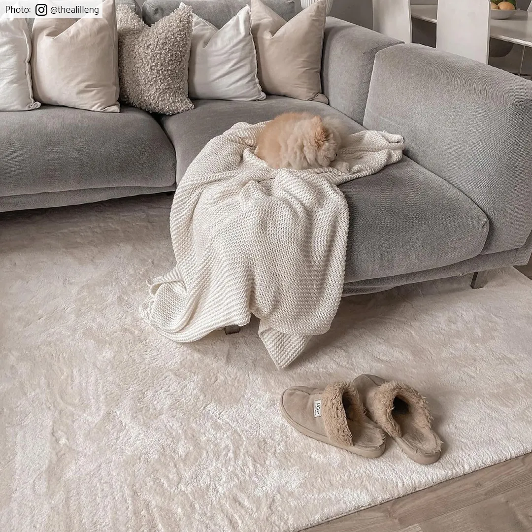 Alfombras de pelo largo - Aranga Super Soft Fur (beige)