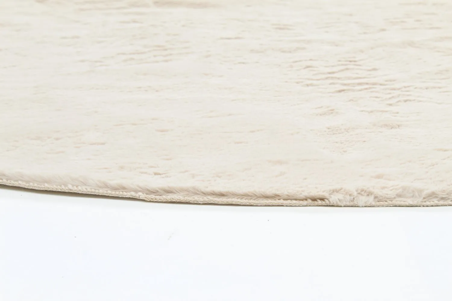 Alfombras redondeadas - Aranga Super Soft Fur (beige)