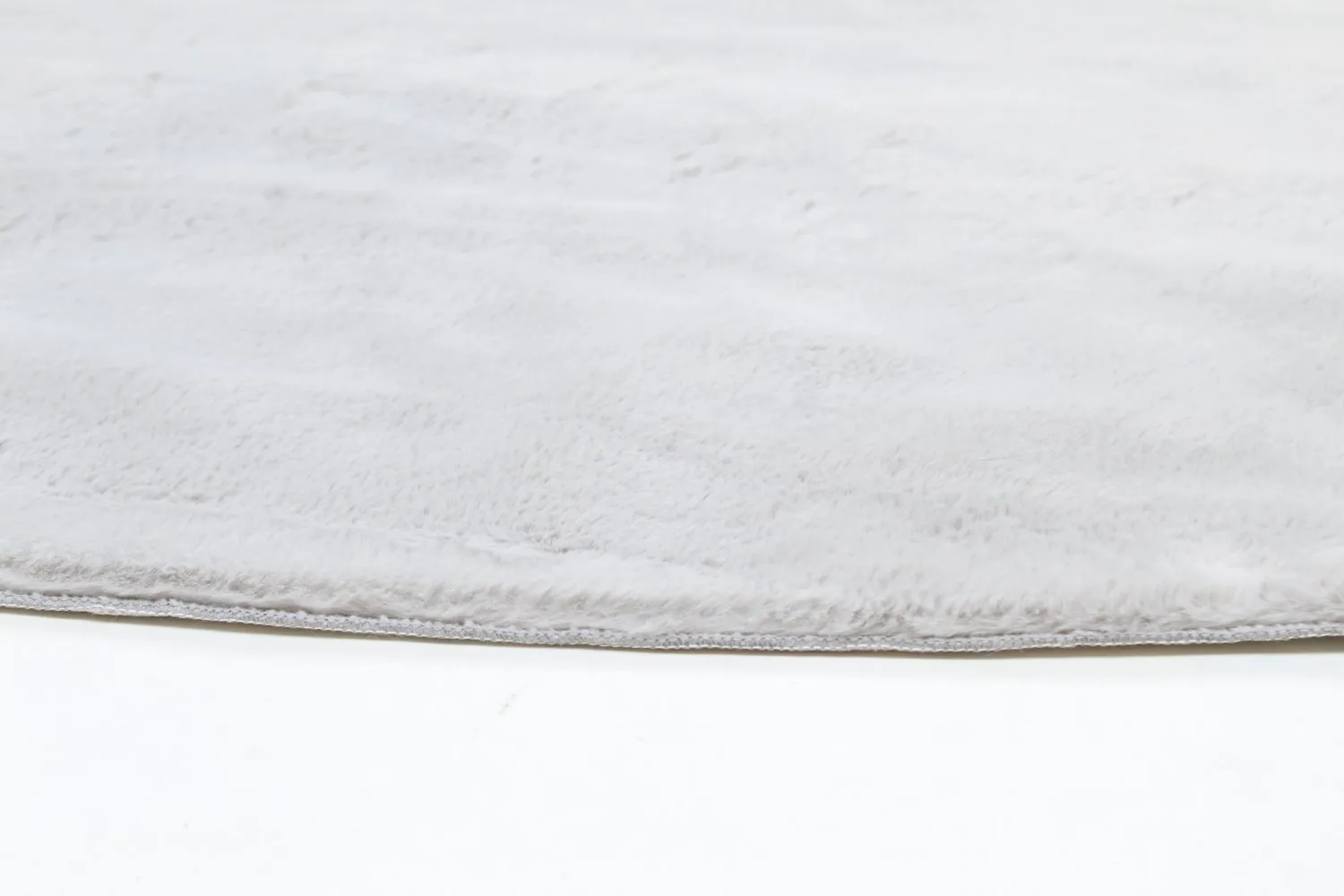 Alfombras redondeadas - Aranga Super Soft Fur (gris)