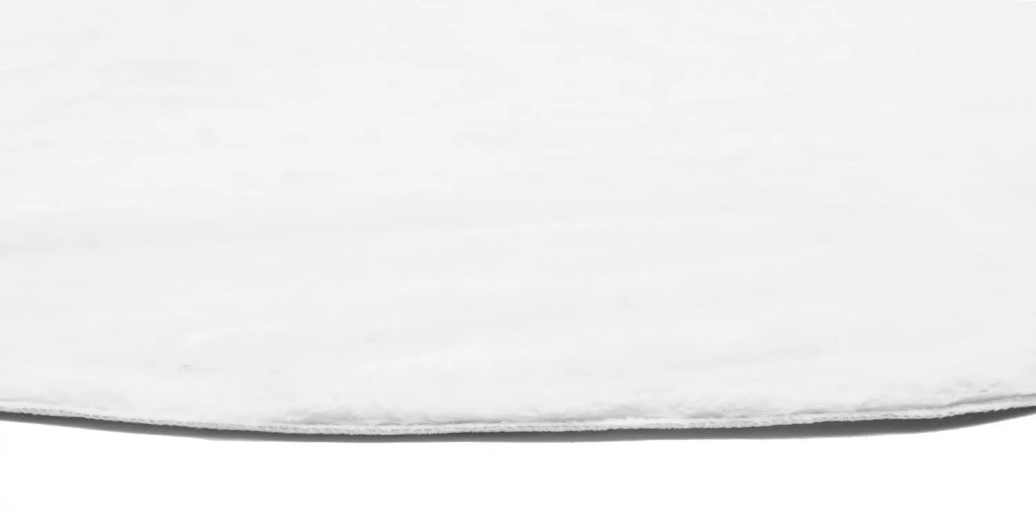 Alfombras redondeadas - Aranga Super Soft Fur (blanco)