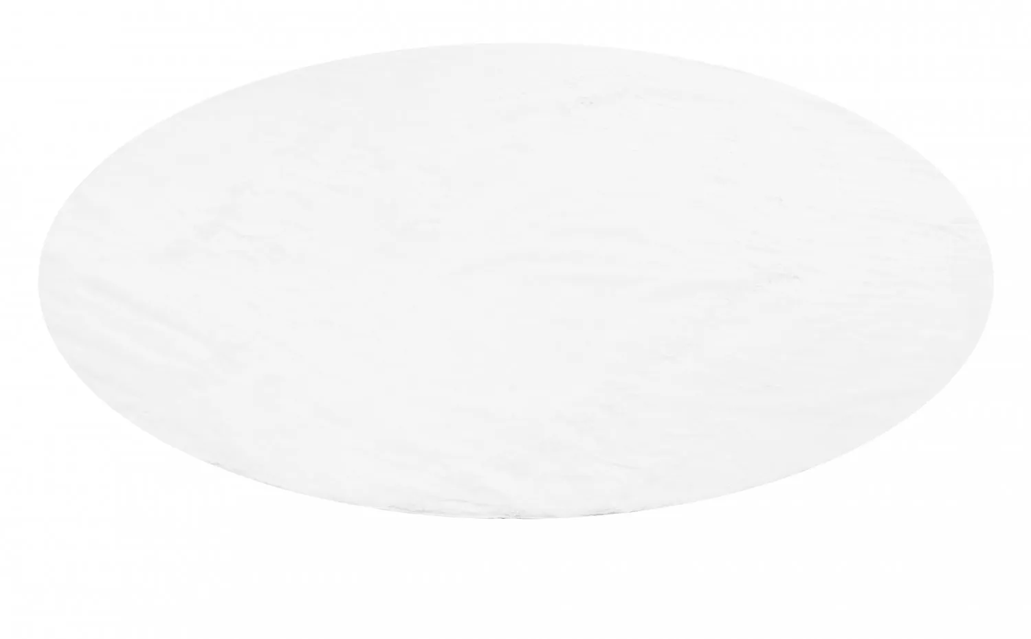 Alfombras redondeadas - Aranga Super Soft Fur (blanco)