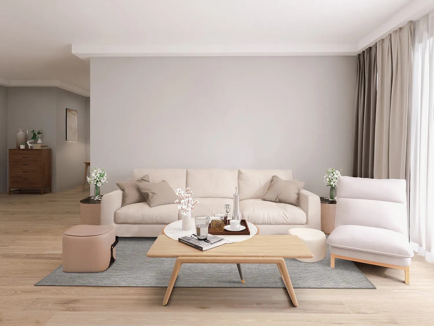 Alfombras de Interior/Exterior - Arlo (gris)