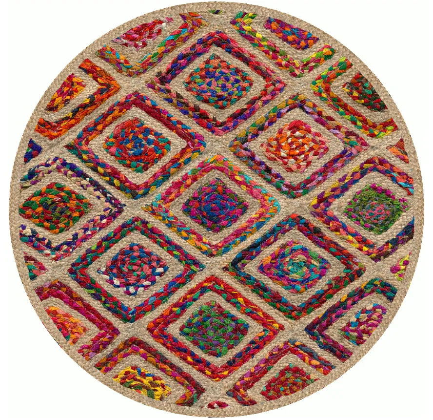 Alfombras redondeadas - Arosa (multicolor)