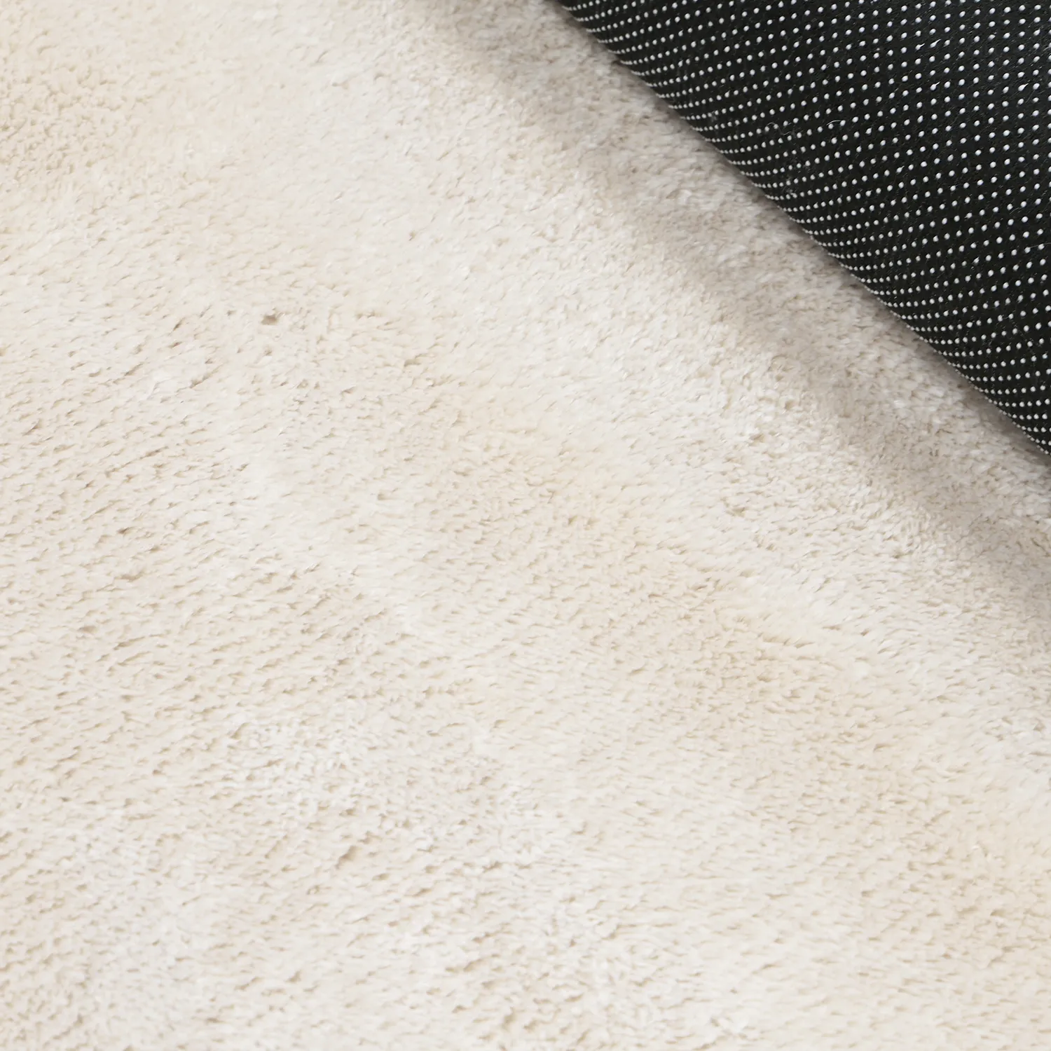 Alfombra Shaggy Ondulada Asimétrica - Aranga Super Soft Fur (beige)