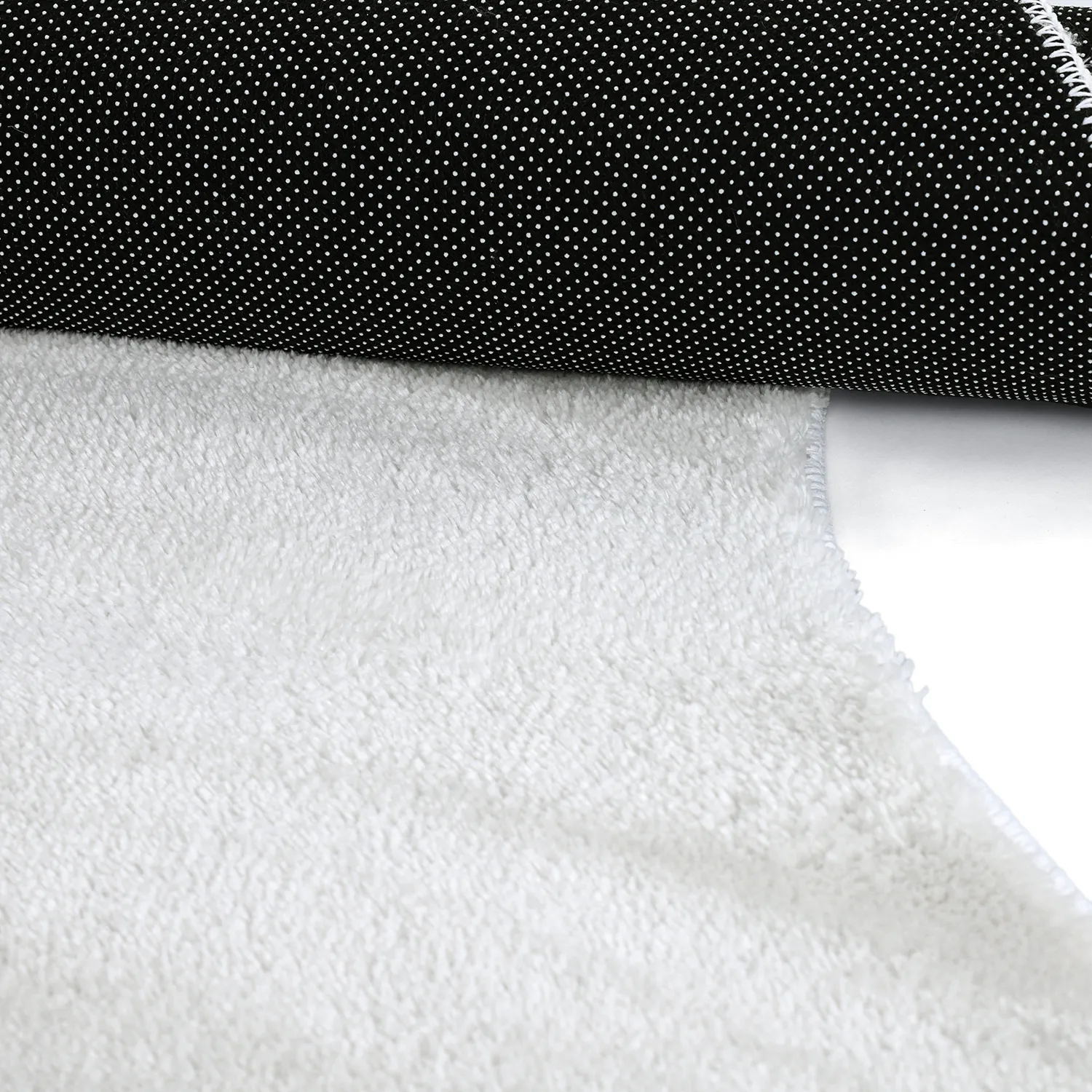 Alfombra Shaggy Ondulada Asimétrica - Aranga Super Soft Fur (blanco)