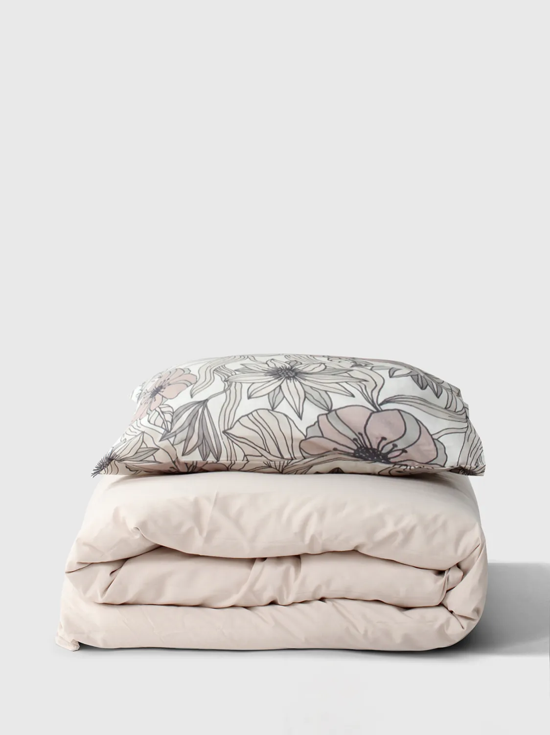 Juego de funda nórdica - Aurelia (beige)