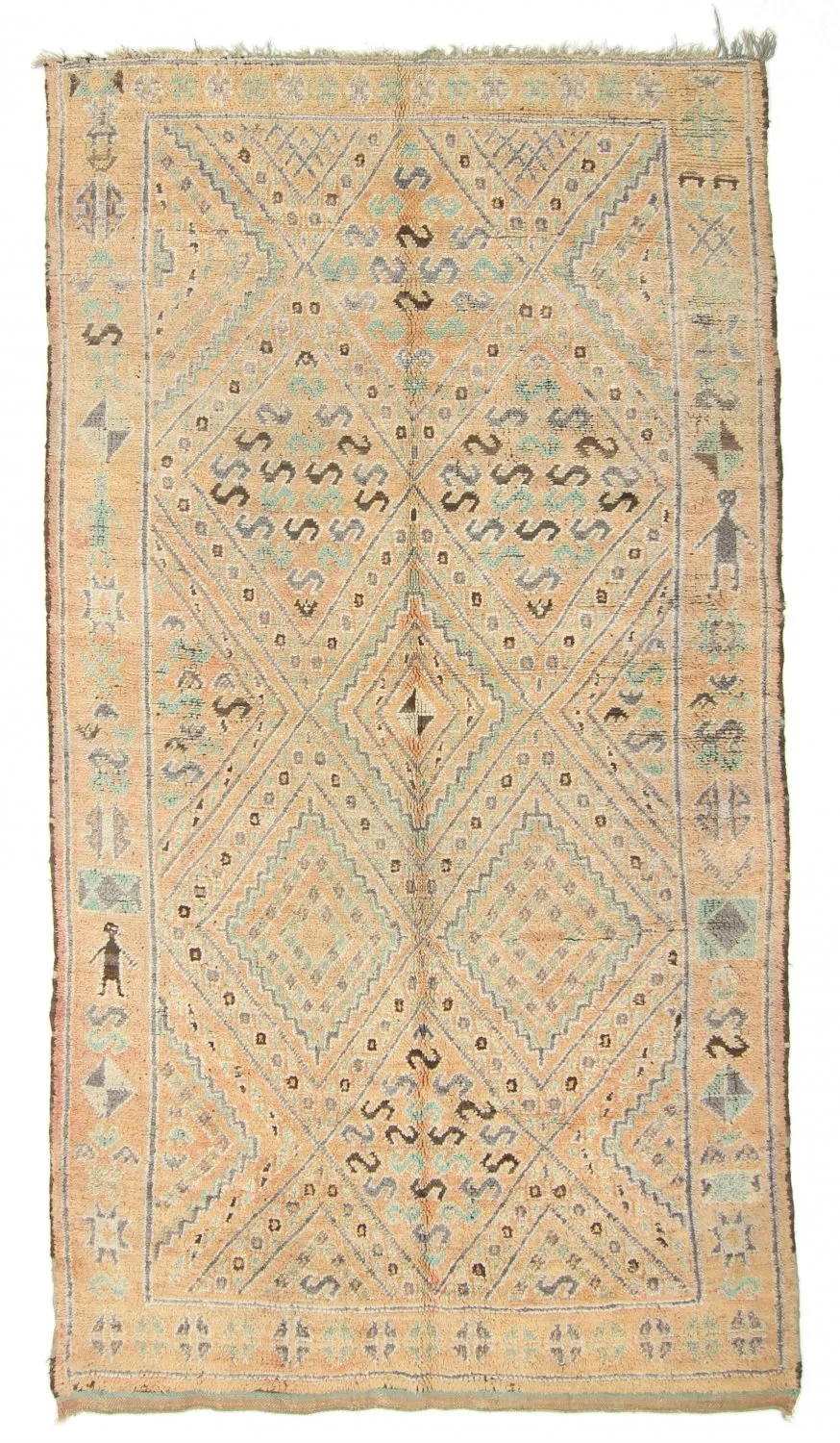 Alfombra Kilim Marroquí Bereber Azilal 240 x 170 cm