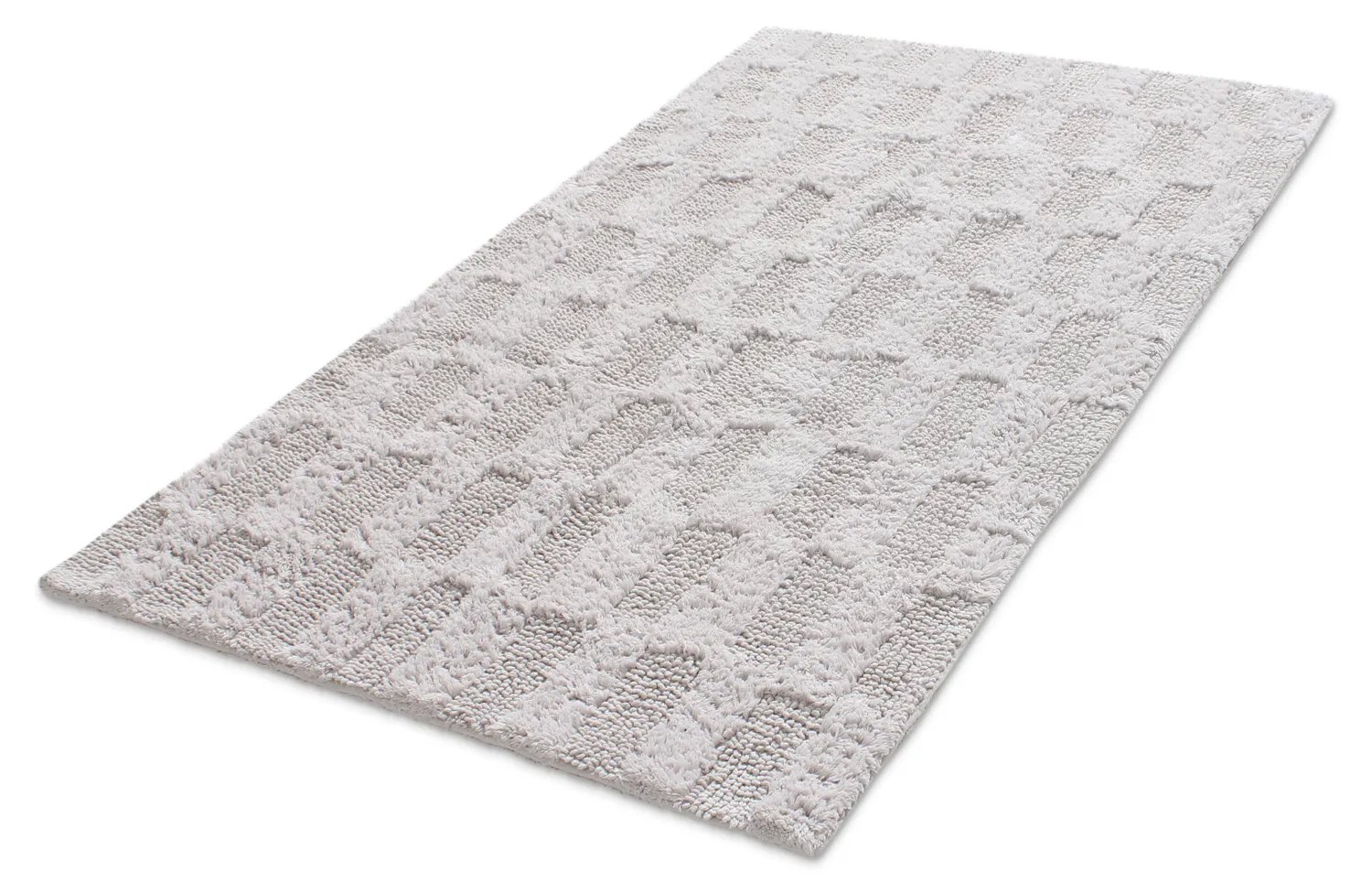 Alfombra de baño - Bevin (gris claro)