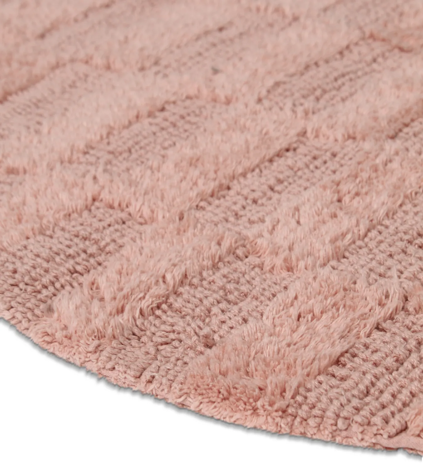 Alfombra de baño ovalada - Bevin (rosa)