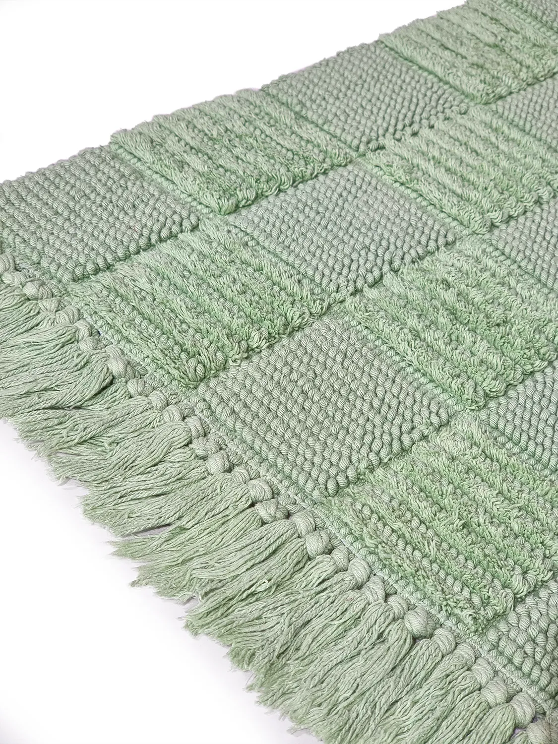 Alfombra de baño - Duna (verde claro)