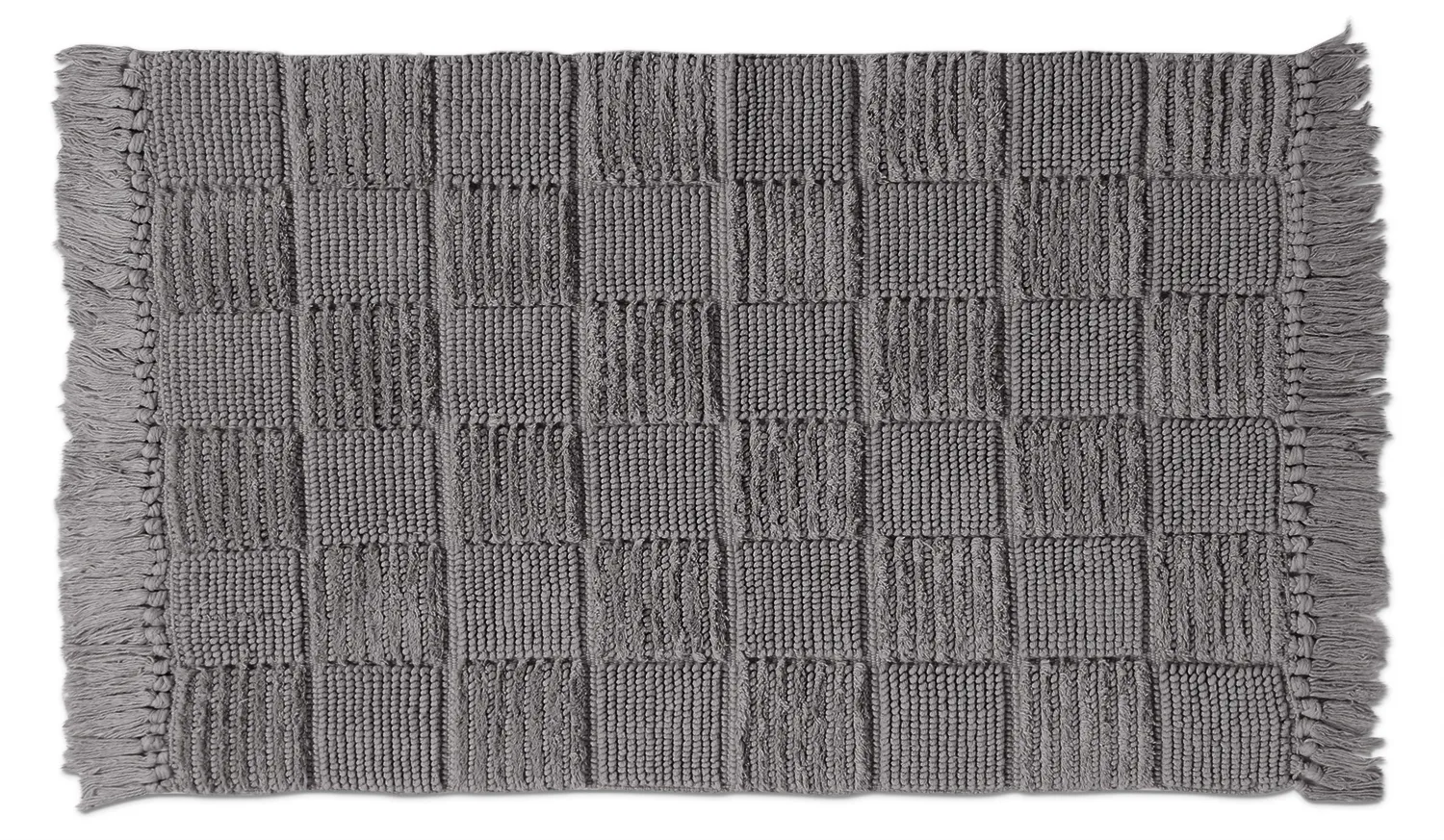 Alfombra de baño - Duna (gris oscuro)