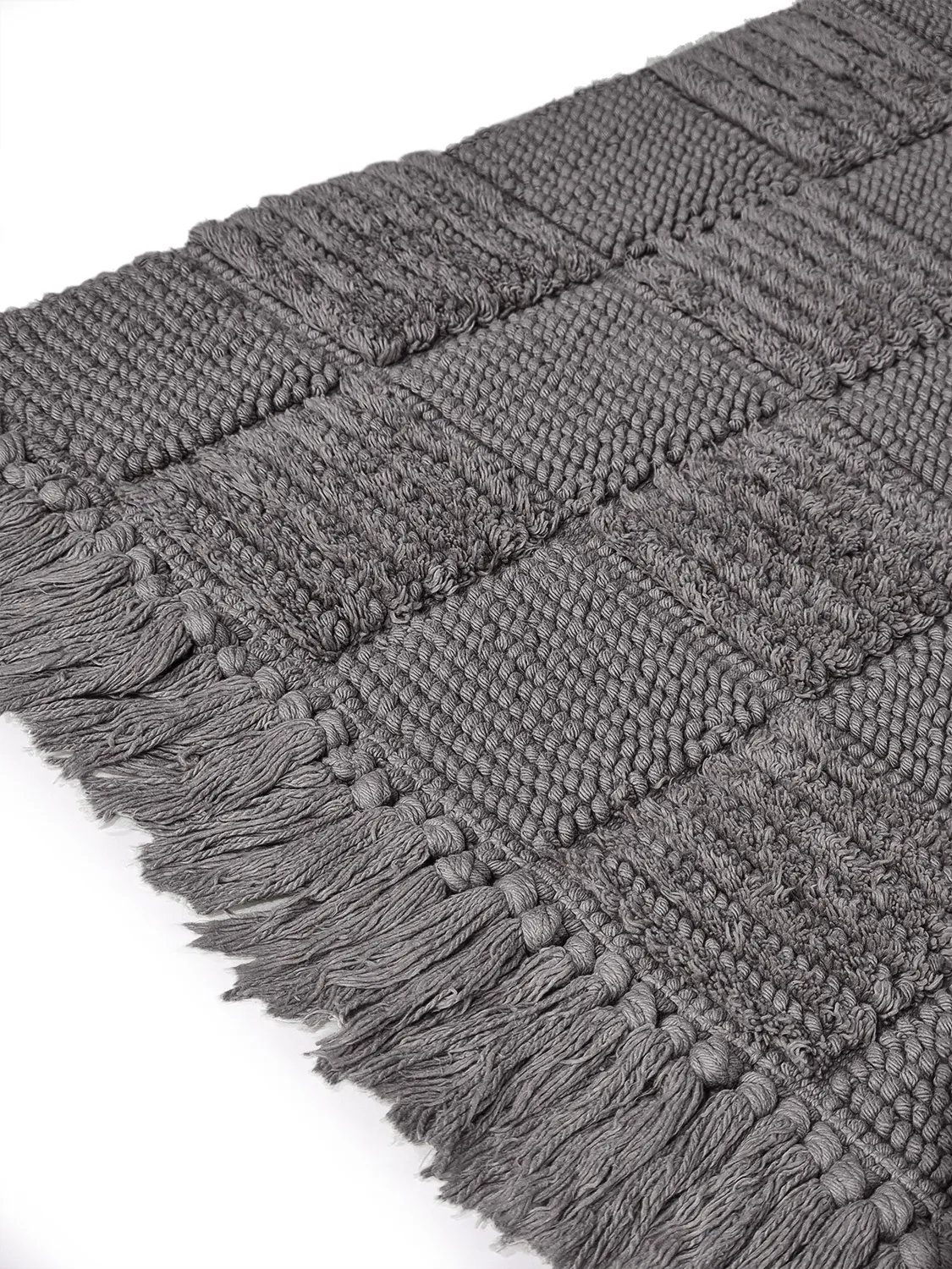 Alfombra de baño - Duna (gris oscuro)