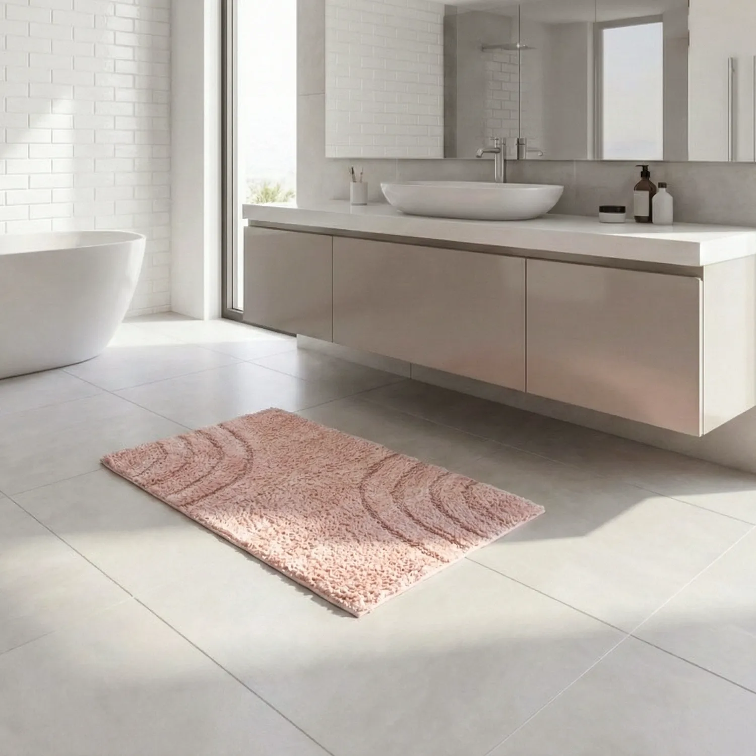 Alfombra de baño - Eliza (rosa)