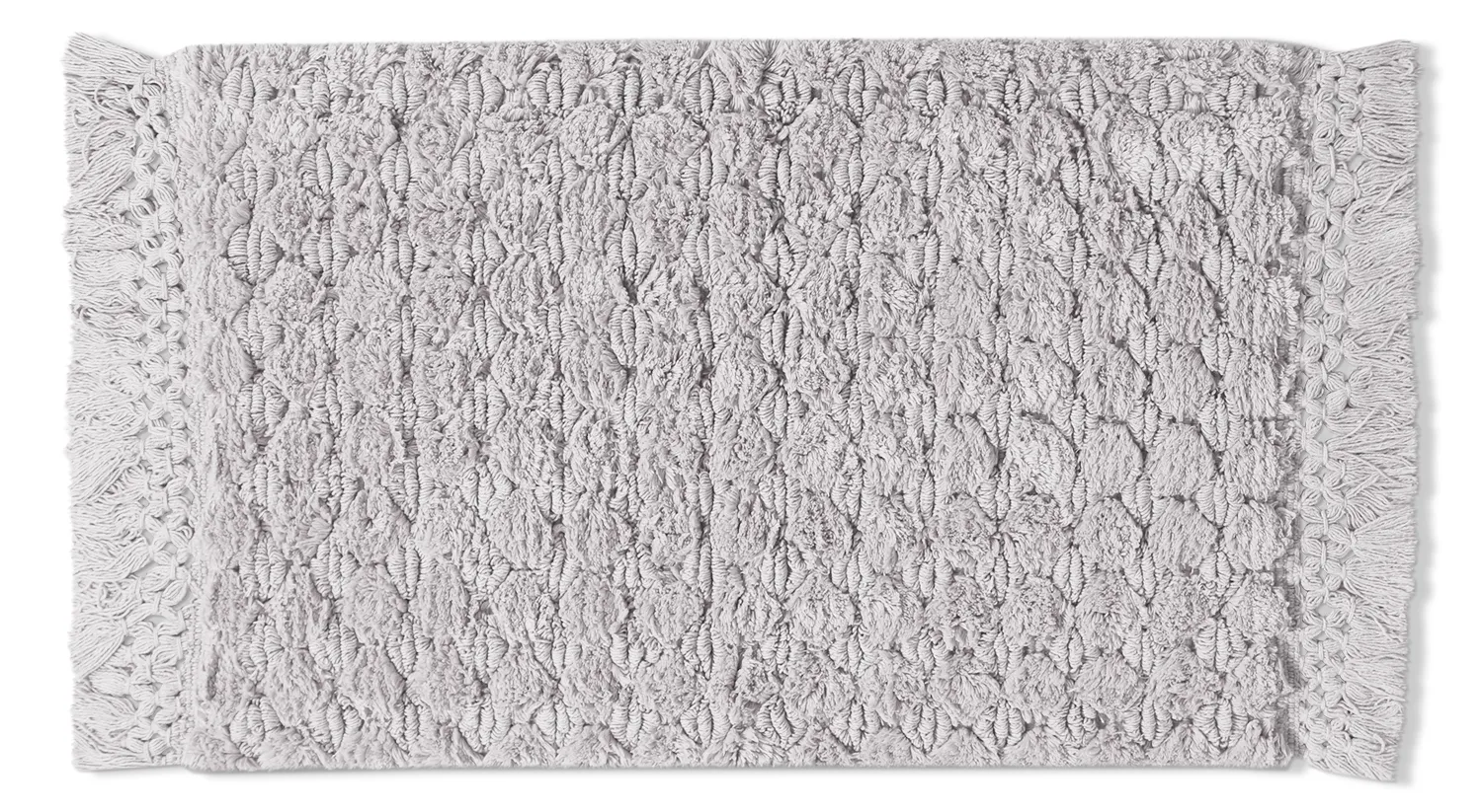 Alfombra de baño - Elvie (gris claro)