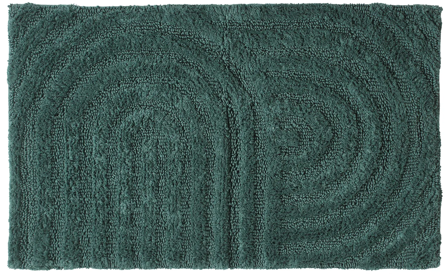 Alfombra de baño - Embla (verde oscuro)