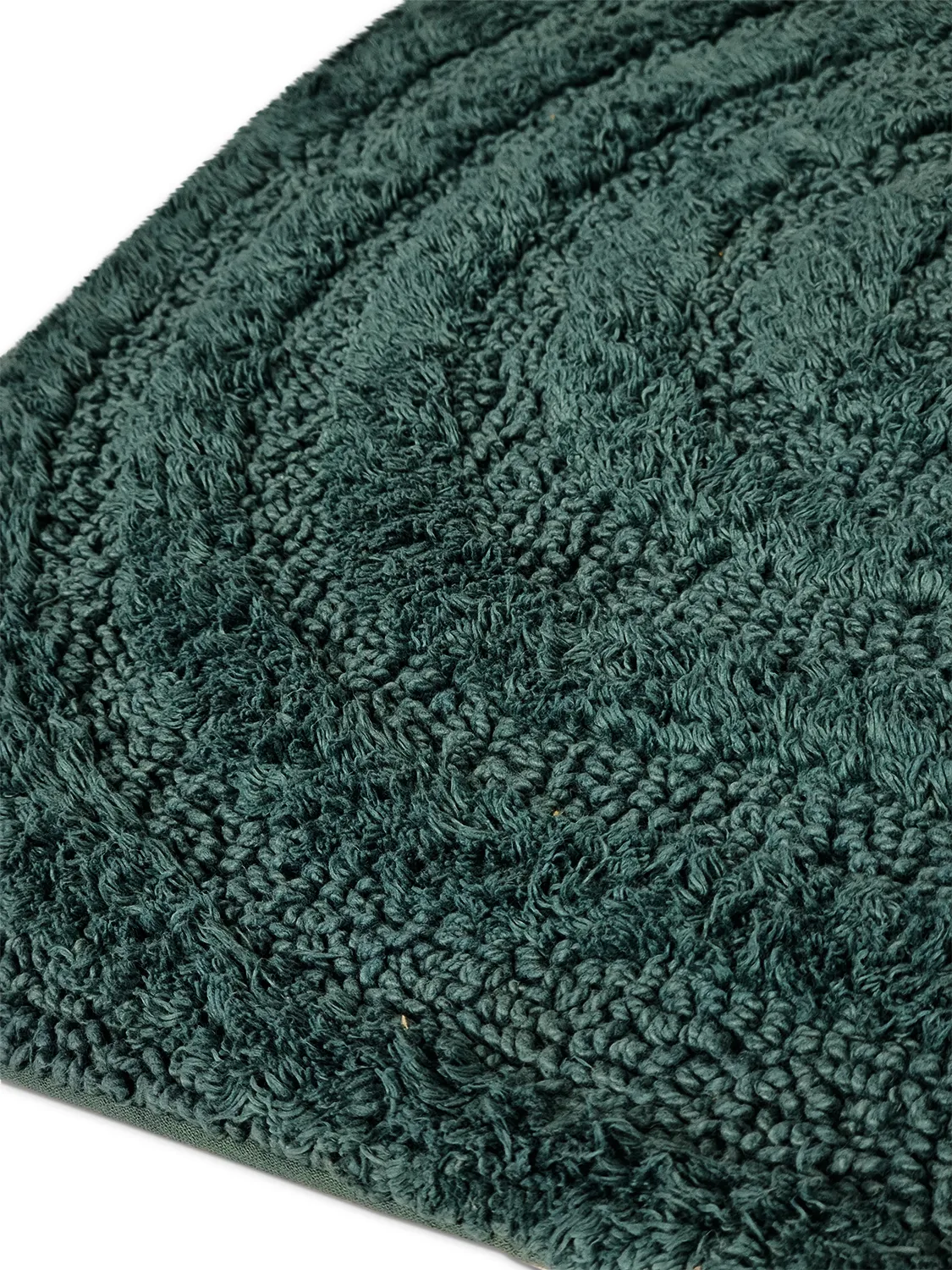 Alfombra de baño - Embla (verde oscuro)