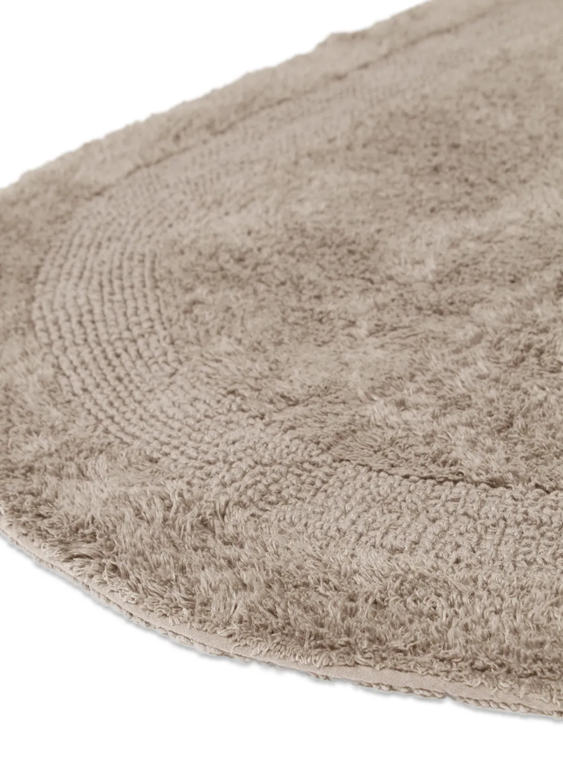 Alfombra de baño ovalada - Nila (beige)