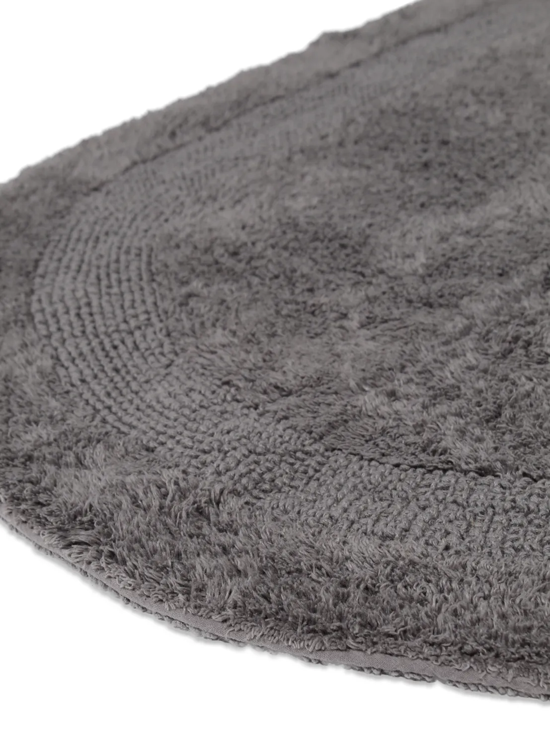 Alfombra de baño ovalada - Nila (gris oscuro)
