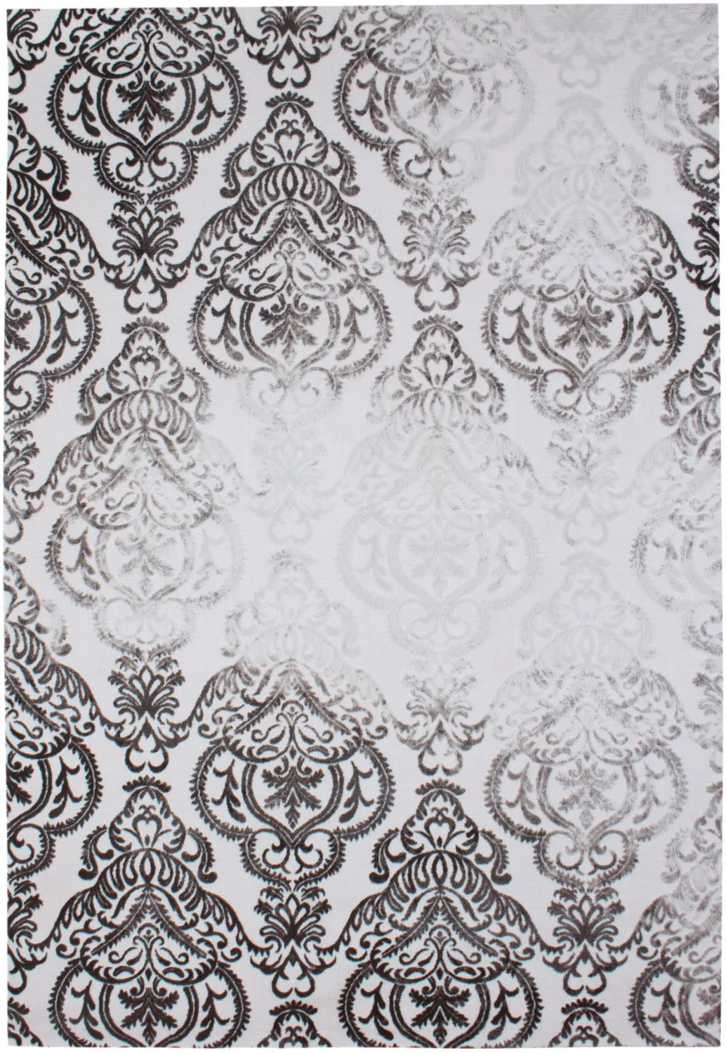 Alfombra Wilton - Bari (blanco/marrón)