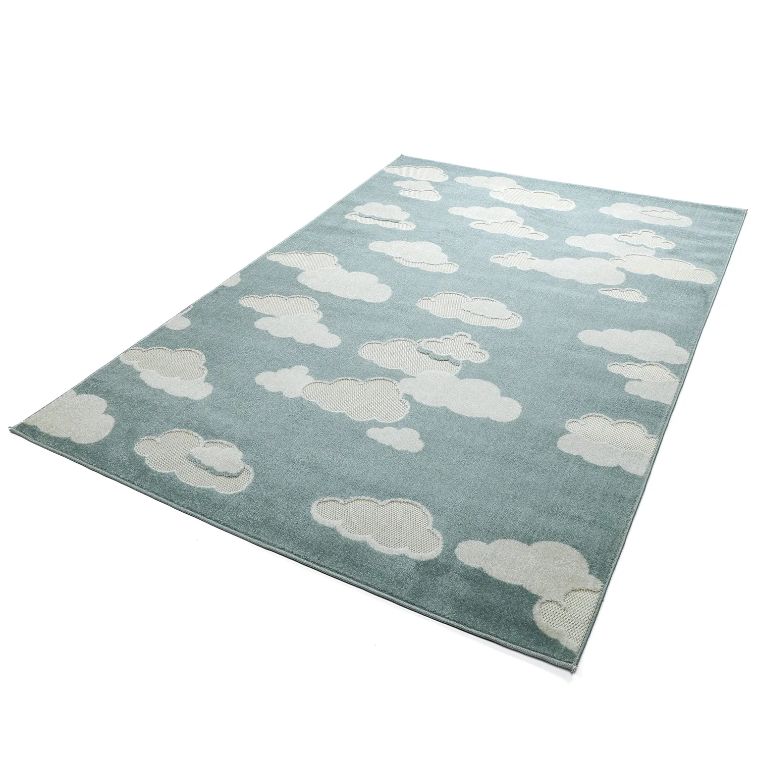 Alfombra Infantil - Cloudy Sky (azul)