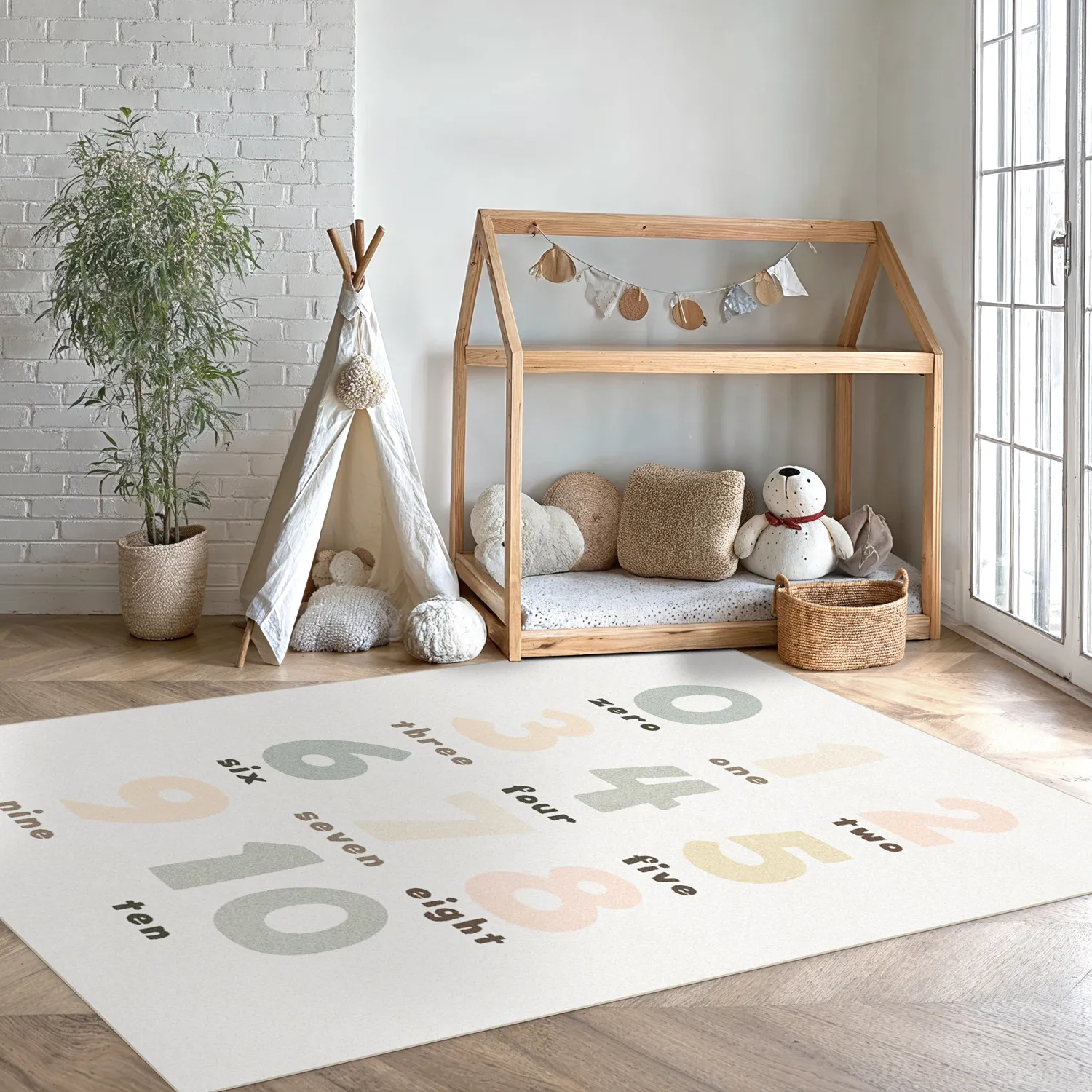 Alfombra infantil - Numbers (multi)