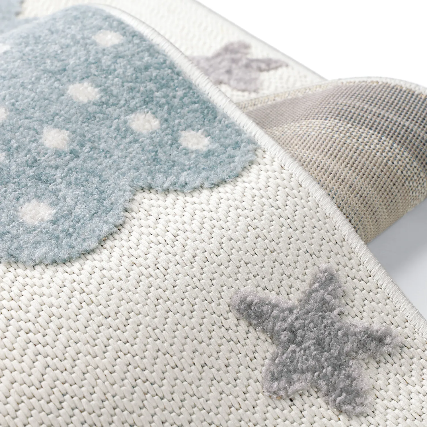 Alfombra Infantil - Rainbow Potpourri (crema/multicolor)
