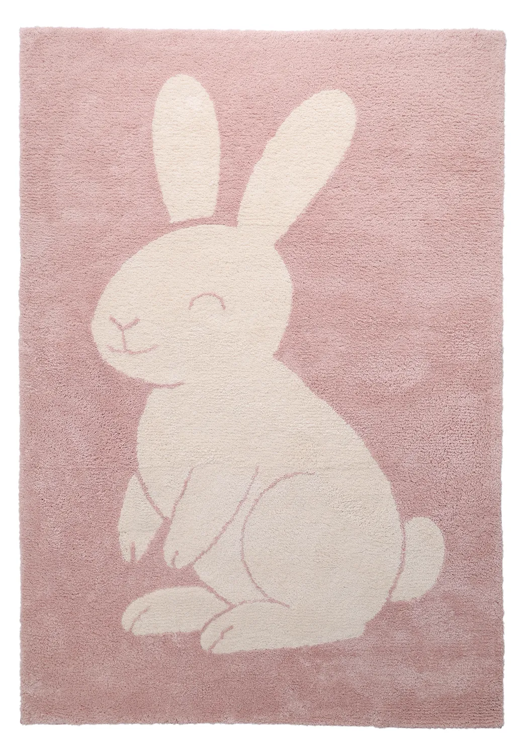 Alfombra Infantil - Soft Bunny (rosa/crema)
