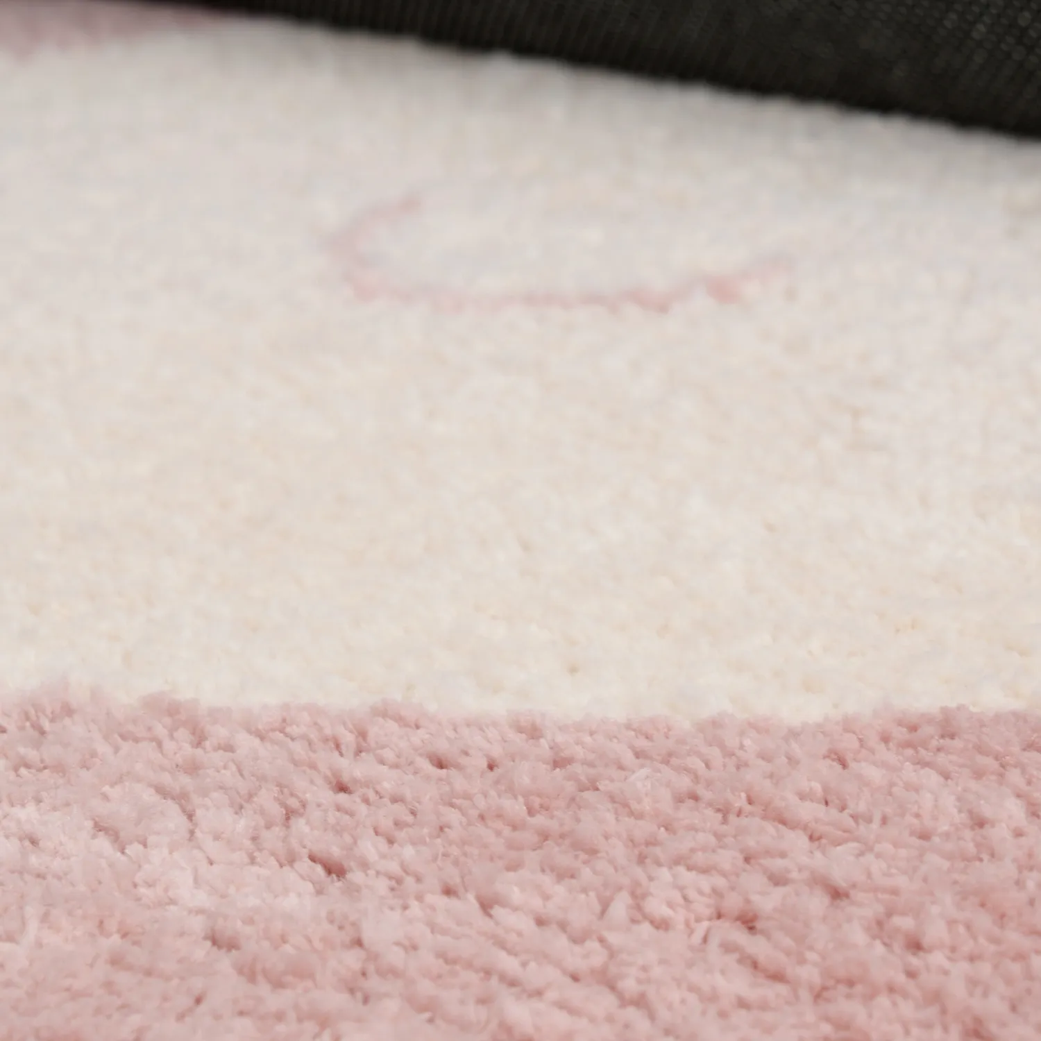 Alfombra Infantil - Soft Bunny (rosa/crema)