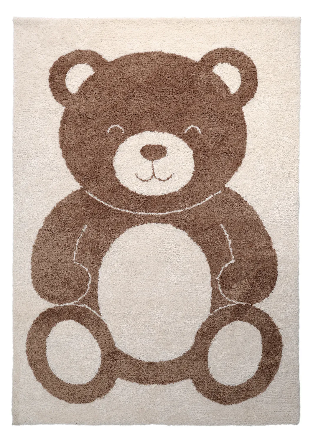 Alfombra Infantil - Soft Teddybear (crema/marrón)