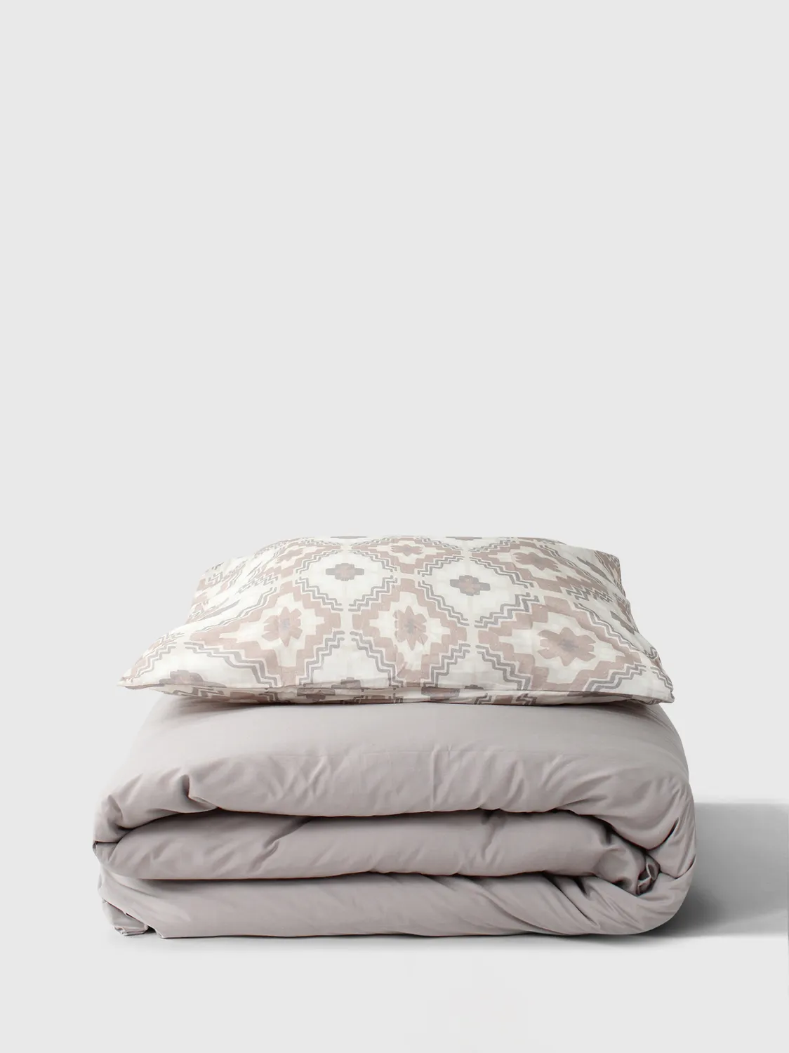 Juego de funda nórdica - Benita (beige)