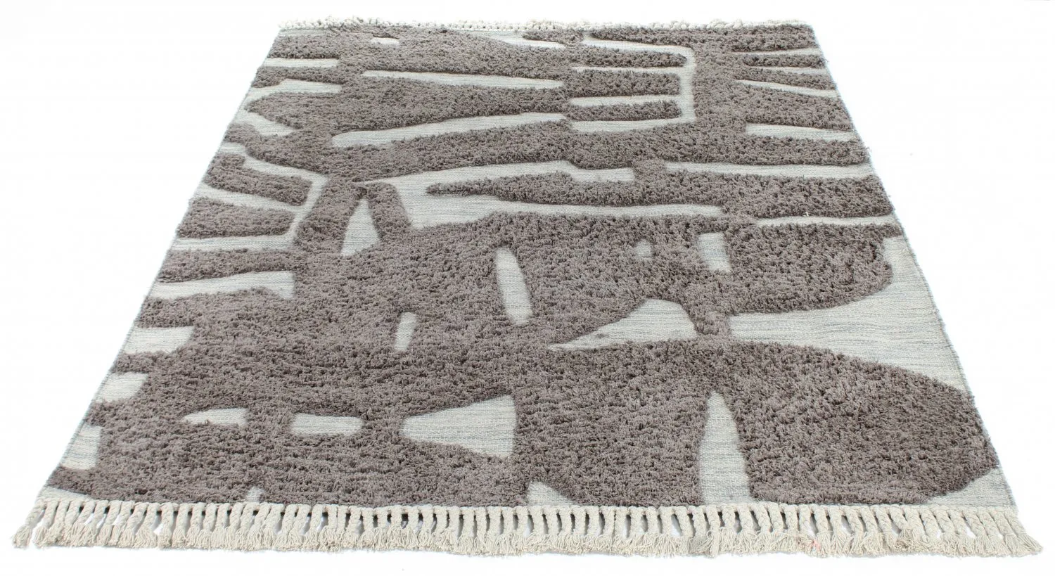 Alfombra de algodón - Split (gris)