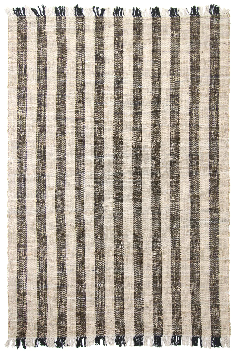 alfombra de algodon - Hedda (negro)