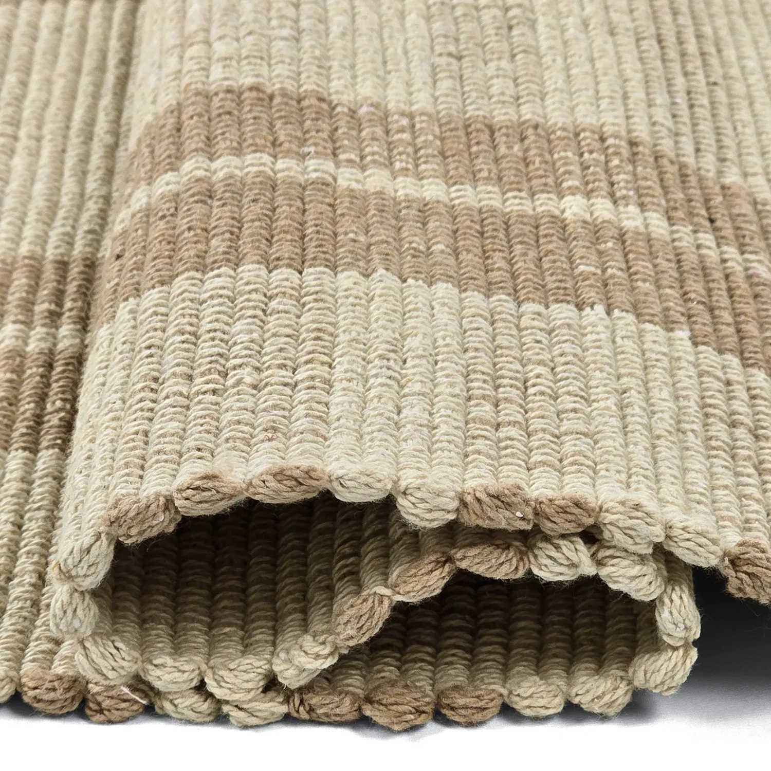 Alfombra de algodón - Husvik (beige)
