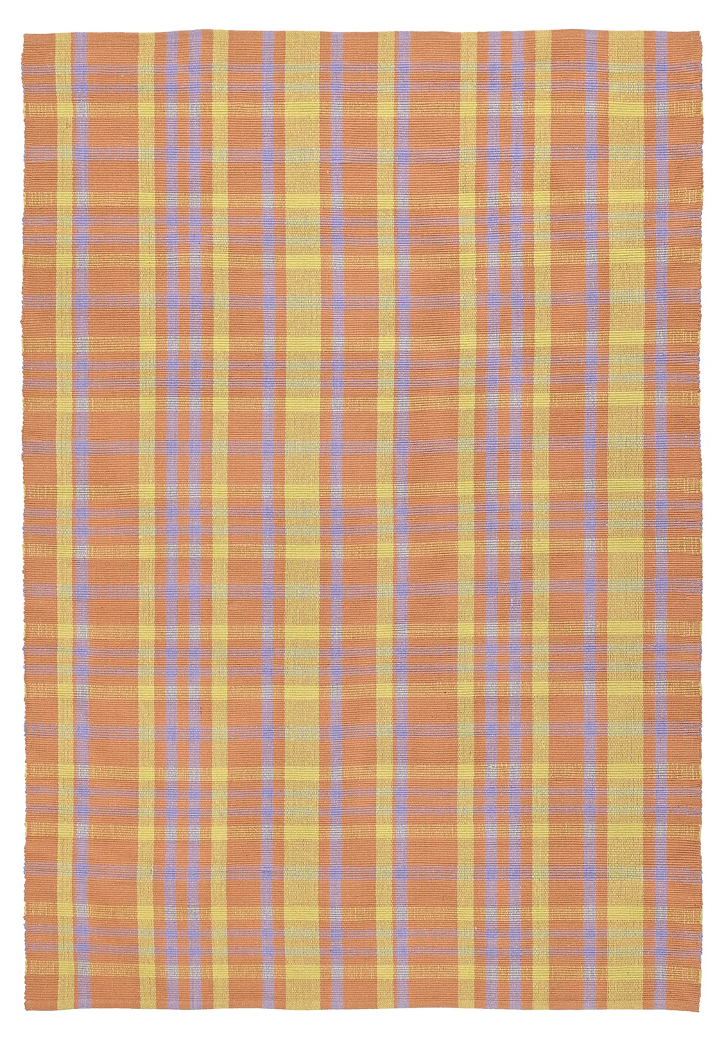 Alfombra de algodón - Husvik (coral/multicolor)