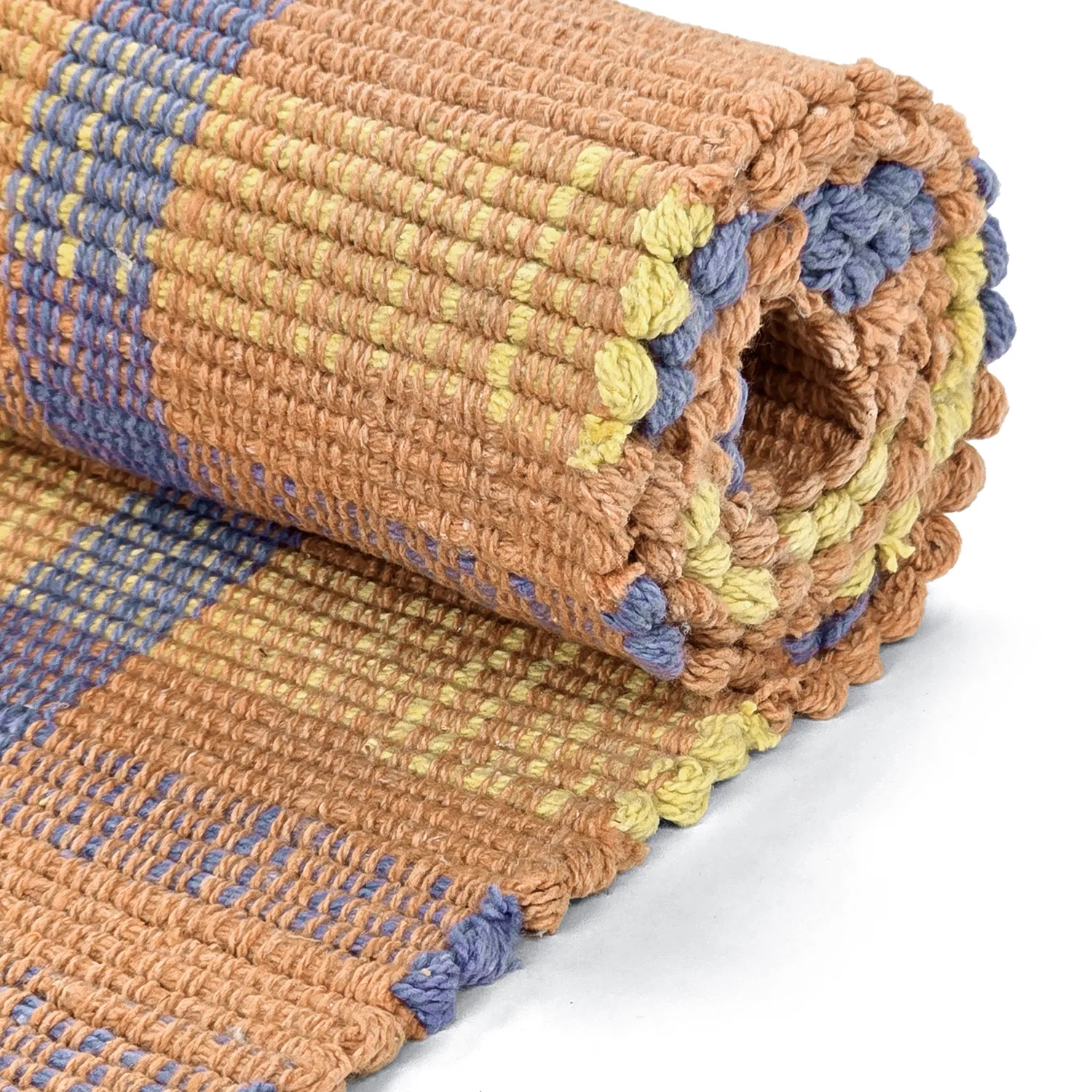 Alfombra de algodón - Husvik (coral/multicolor)