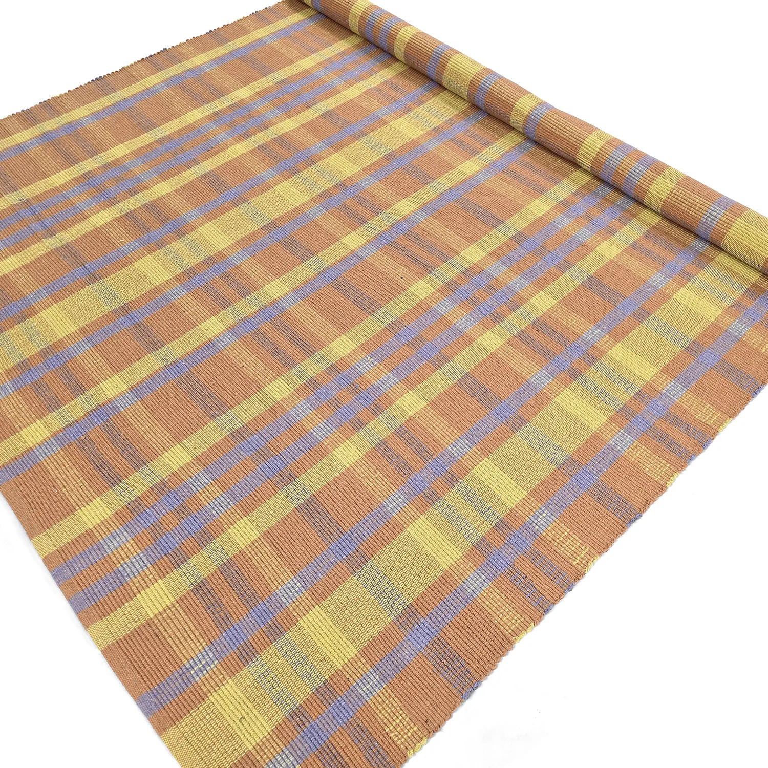 Alfombra de algodón - Husvik (coral/multicolor)