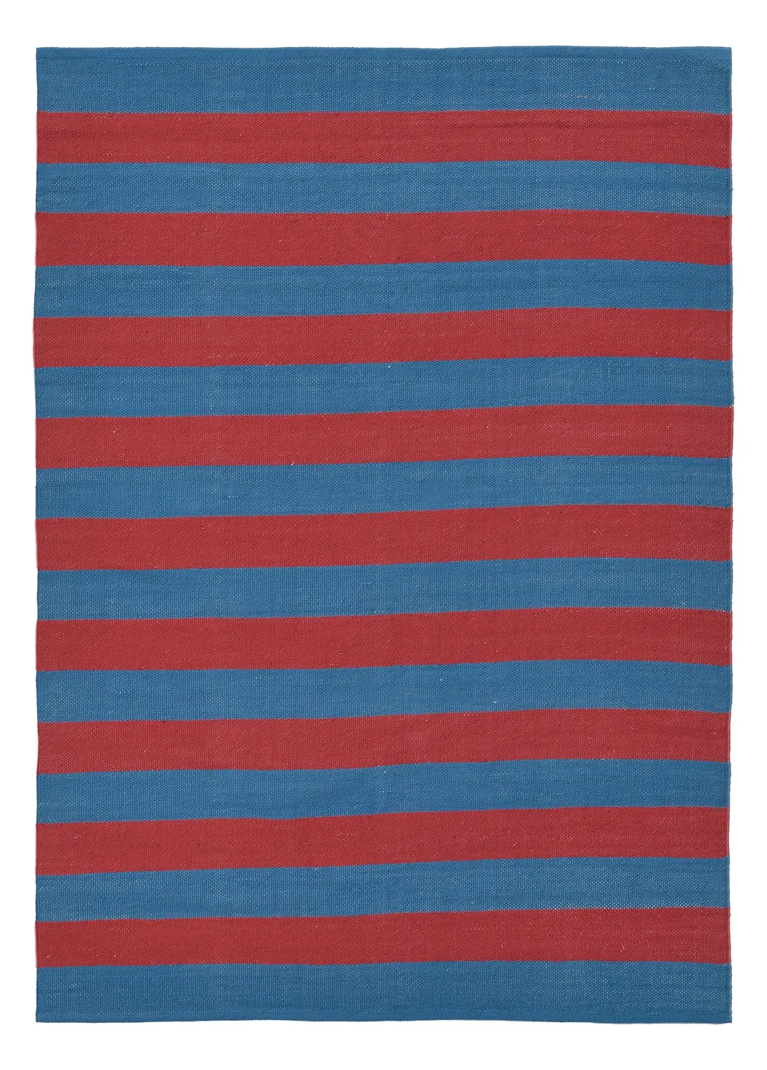 Alfombra de algodón - Nilo (rojo/azul)