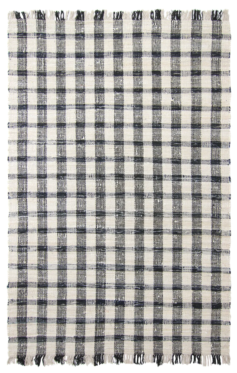 alfombra de algodon - Noomi (negro)