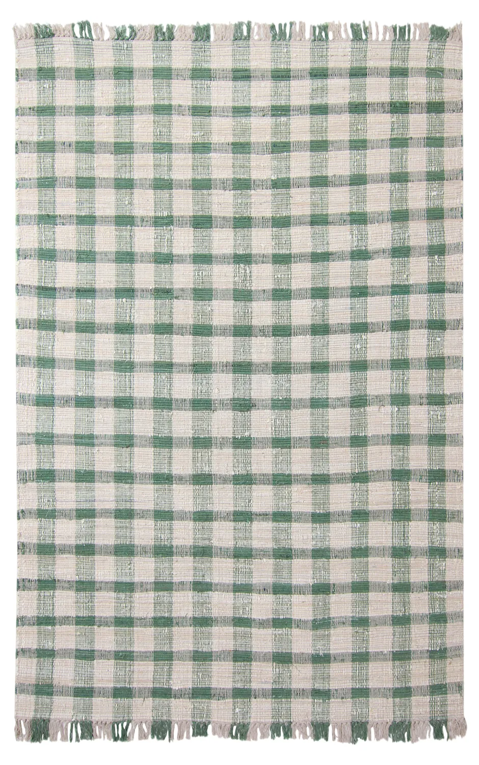 alfombra de algodon - Noomi (verde)