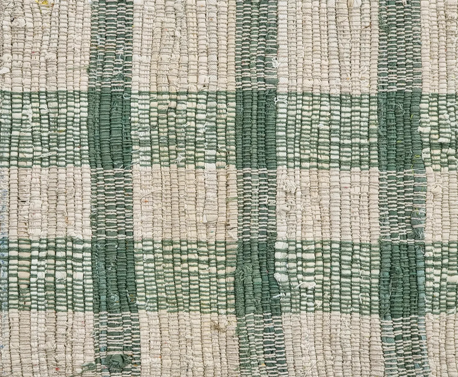 alfombra de algodon - Noomi (verde)