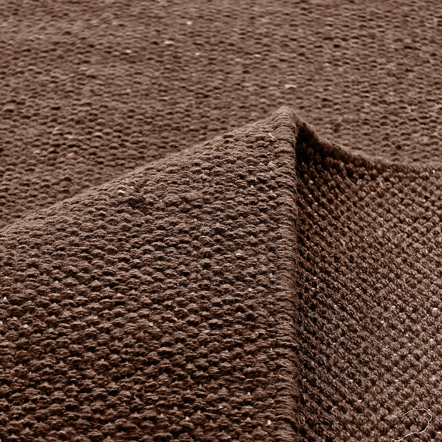 Alfombra de algodón - Rigolet (marrón)