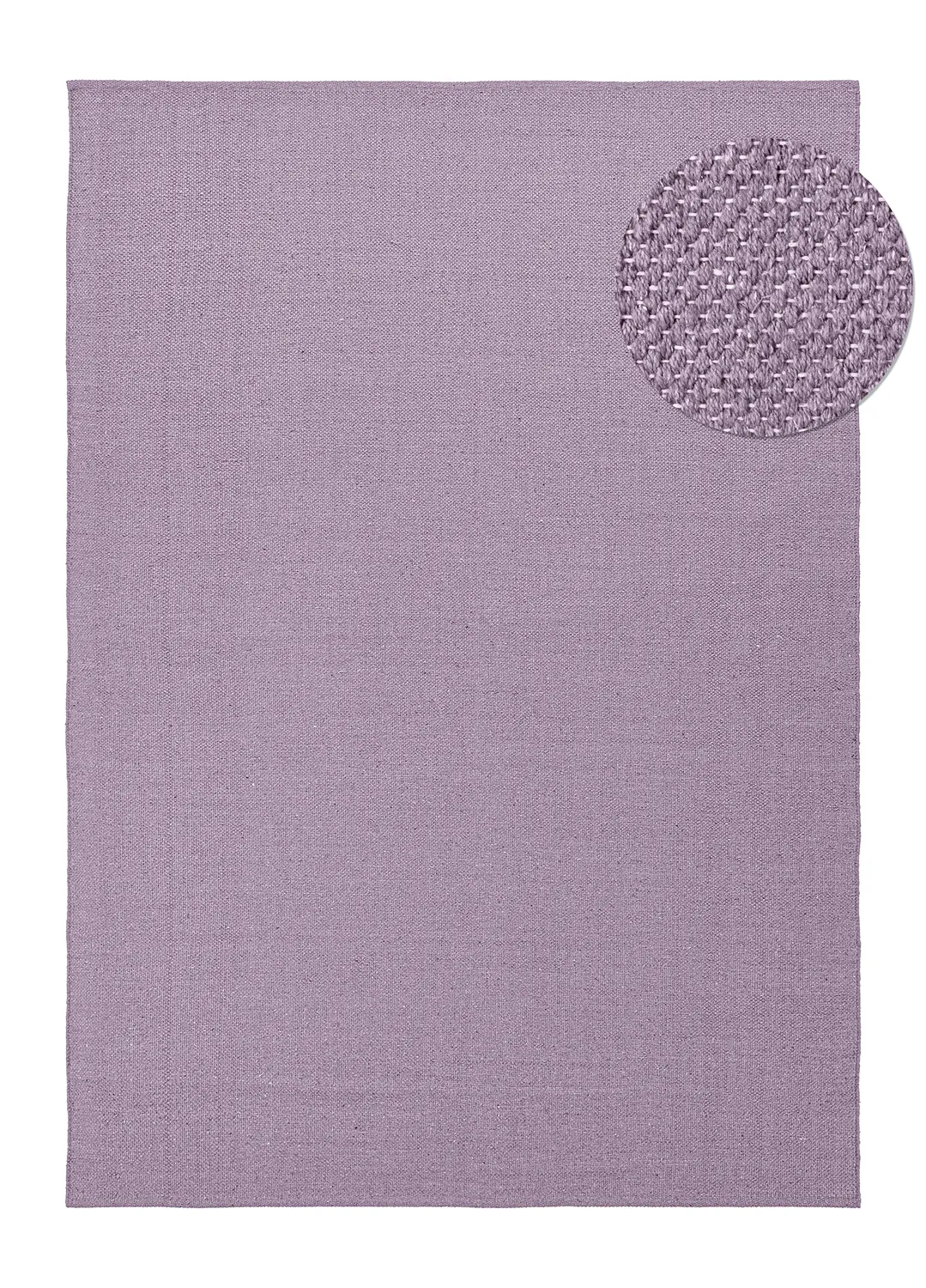 Alfombra de algodón - Rigolet (violeta claro)