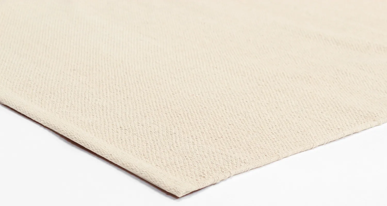 Alfombra de algodón - Billie (blanco)