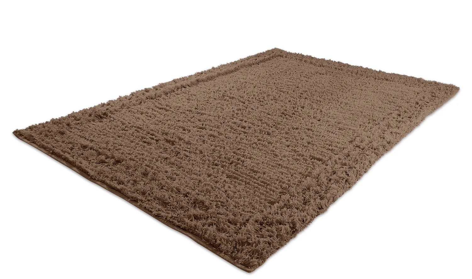 Alfombras de pelo largo - Bonnie Natural Cotton Shaggy (marrón)