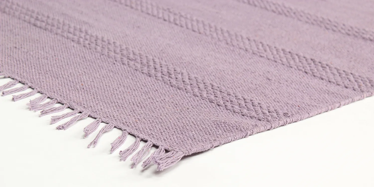 Alfombra de algodón - Lilje (morado)